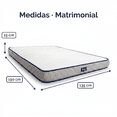 thumbnail image 2 of Colchón en Caja Restonic Matrimonial  Memory Foam con Cooling Gel Alta Densidad, 2 of 9