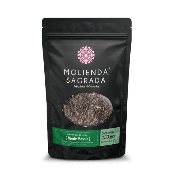 Molienda Sagrada - Té Verde Masala 150 Gr. - 100% Natural