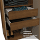 thumbnail image 4 of Ropero Closet Madesa Venus 6 Puertas 180cm Marrón/Crema, 4 of 5