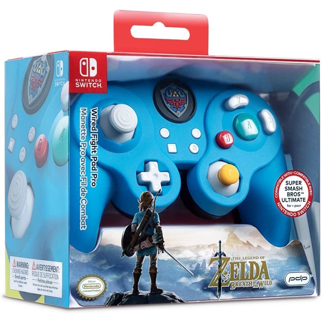 Control Alambrico Pro Pelea Edicion Zelda Breath Of The Wild Para Nintendo Switch