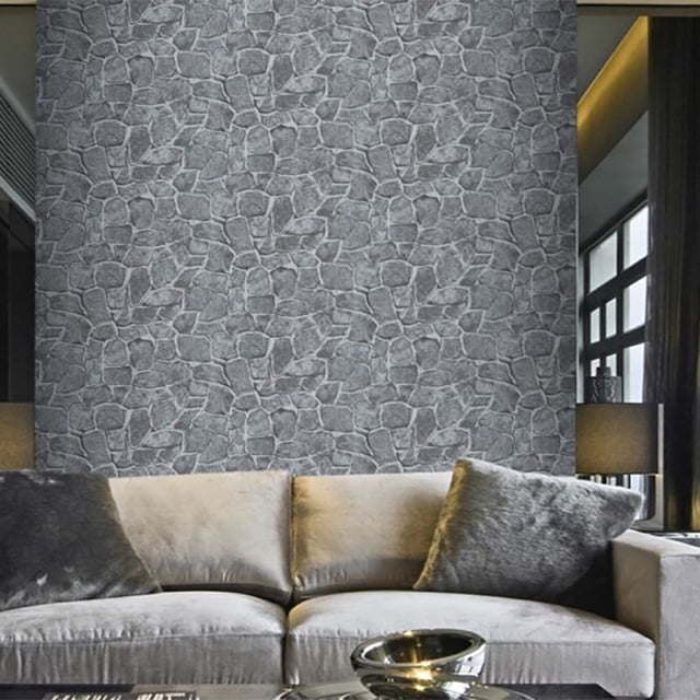 RKSTN peel and stick wallpaper Brick Stone Effect Self-adhesive Wall ...