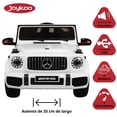 thumbnail image 3 of Camioneta Montable Eléctrico JOYKOO Mercedes-Benz G63 AMG 12v Blanco, 3 of 7