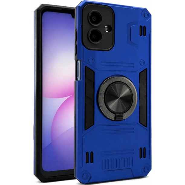 Funda Icon Case Titan para Samsung A07, Carcasa, Protector, Uso Rudo, Antigolpes, Resistente, Esquinas Reforzadas, Protección de Cámara - Azul rey