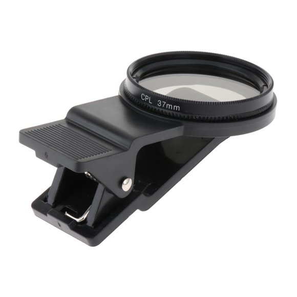 Clip de Filtro de Lente de Cámara de Teléfono Móvil Portátil de 37 Mm Conjunto de Filtro CPL Vidrio óptico
