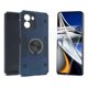 thumbnail image 1 of Funda + Mica Icon Case Titan para Tecno Spark Go 3, Carcasa, Protector, Uso Rudo, Protector de Pantalla, Antigolpes, Esquinas Reforzadas, Protección de Cámara - Azul marino, 1 of 8