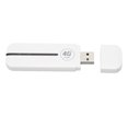 thumbnail image 1 of M Buder (UF928) Módem WiFi USB 4G LTE Plug and Play Enrutador Inalámbrico Portátil de Alta Velocidad para Viajes, Automóvil y Uso en Interiores y Exteriores, Color Blanco, Medida 11 cm / 4.3 inches, 1 of 9