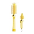 thumbnail image 1 of Juego de cepillo de silicona para biberones y cepillos para pezones - Kit portátil de limpieza de 2 piezas para biberones, copas y accesorios, 1 of 8