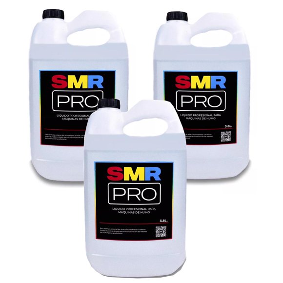Liquido para Humo Niebla SMR PRO Fragancia Neutro Galon 3.8 L