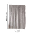 thumbnail image 3 of Embroidered Sheer Curtains - Light Filtering Opaque Phantom Mesh White Window Screen For Living Room Bedroom, 3 of 6