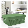 thumbnail image 4 of Caja con Tapa 11 Litros Plastic Trends Modelo Paris Color Verde, 4 of 4