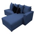 thumbnail image 4 of Sala esquinera Modular El Bazar Store Orlando Azul marino 200x160 cm, 4 of 6