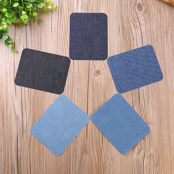 ELAYARD 20Ud Parche Para Reparar Con Hierro En Colores Surtidos Parches Para Jeans Y Ropa