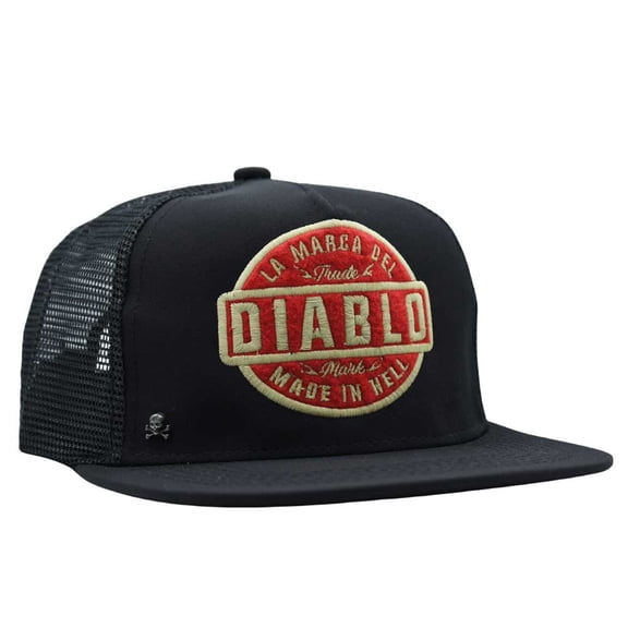 Gorra Trucker Plana Lmdd Diablo Made In Hell