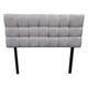 thumbnail image 2 of Cabecera Abotonada Queen El Bazar Store Linq Lino Gris Plata Moderna, 2 of 5