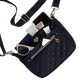thumbnail image 2 of Bolsa Crossbody de Mujer LuckyLy, estilo Bolsa Bandolera de Mano y al Hombro tipo Mensajero de Viaje,Modelo Jenny negro UNITALLA, 2 of 6
