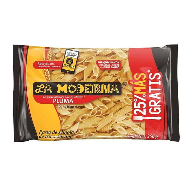 Sopa de pluma La Moderna 250 g