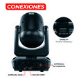 thumbnail image 4 of Cabeza Móvil Led 90w Rgbwa Atico Con Efecto Arcoíris Dmx, 4 of 5