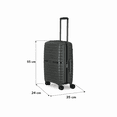 thumbnail image 3 of Maleta Samsonite Carry On Negra Horizons Spinner 55 exp, 3 of 4