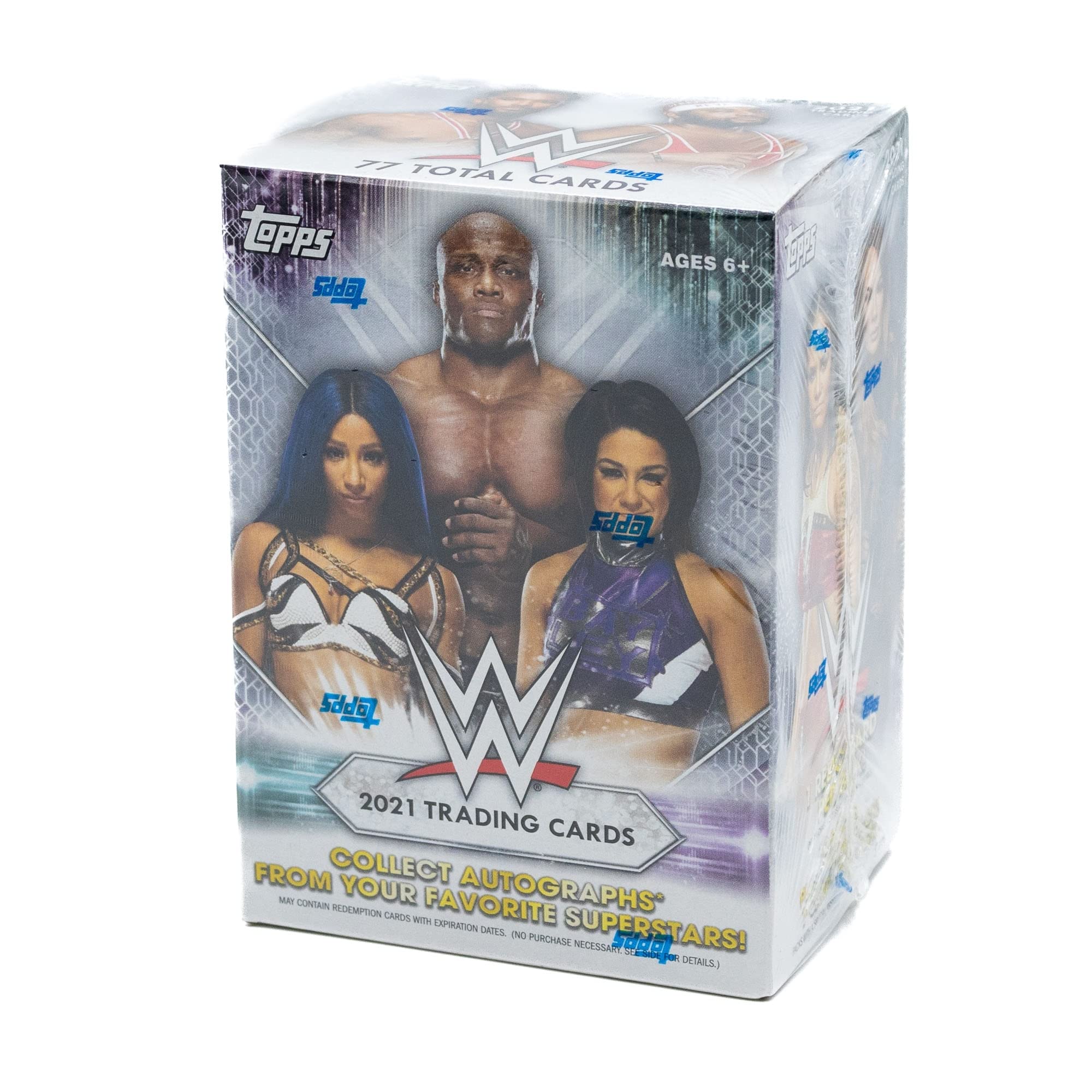 Las cartas coleccionables encabezan la Blaster Box de WWE Wrestling 2021