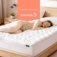 thumbnail image 3 of Cubre Colchón Dreamlab Microfibra Extra Relleno Matrimonial, 3 of 10