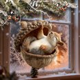 thumbnail image 3 of Adornos navideños Chopper de 8 cm con diseño de animales del bosque, para árbol de Navidad, regalo navideño, decoración colgante, decoración de jardín, decoración navideña y de Halloween., 3 of 6
