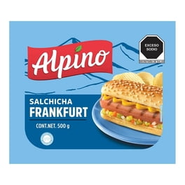 Salchicha de pavo Alpino frankfurt 500 g