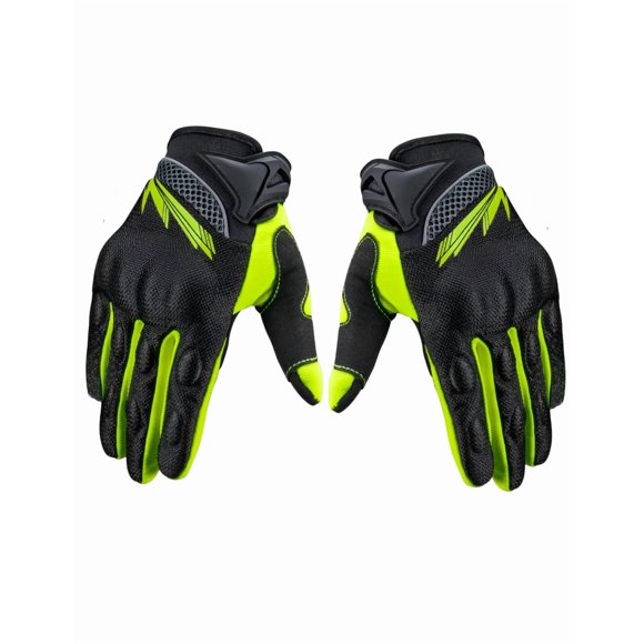 Guantes Xtellar Para Moto Motociclista Mujer Y Hombre Color Verde xL