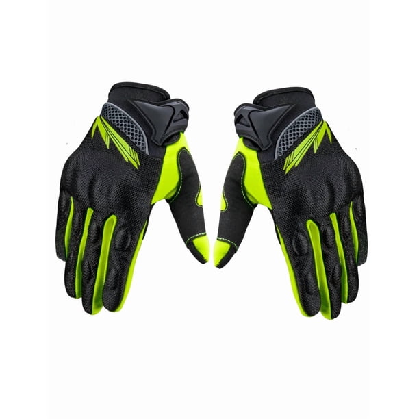 Guantes Xtellar Para Moto Motociclista Mujer Y Hombre Color Verde xL