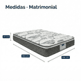 thumbnail image 2 of Colchon Matrimonial Restonic Ortopedico Ultra Confort 2 Piezas, 2 of 10