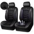 thumbnail image 2 of Fundas de asiento de coche CAR PASS cómodas de piel de malla de espuma 3D, 2 of 9
