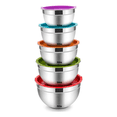 thumbnail image 1 of "Juego Bowls Acero Inox Ensaladera Mezclar Cocina Belug, Multicolor ", 1 of 5