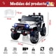 thumbnail image 2 of Kids House Carrito Montable Eléctrico Niños Turbo,Doble Puerta, Función de Balanceo, Control Remoto Bluetooth, USB MP3, Música y Luces LED, Motor Dual 12V, Inicio con Botón y Diseño Seguro, 2 of 5