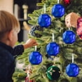 thumbnail image 1 of Colgante para árbol de Navidad | Adorno colgante de gema de plástico brillante | Adorno navideño para árbol, pared y mesa, 1 of 6