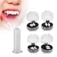 thumbnail image 4 of Dientes De Colmillos De Vampiro, Prácticos Dientes De Vampiro De Halloween Con Caja Para Dentadura Postiza Disfrazarse Para Regalos De Fiesta De Cosplay Para Fiesta De Hombre Lobo, 4 of 7