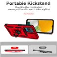 thumbnail image 2 of Estuche GANGXUN para Samsung Galaxy A12, soporte giratorio 360°, estilo mecánico y magnético, 2 of 5