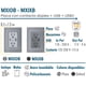 thumbnail image 2 of Tomacorriente Duplex con USB Inoxium1X1U1BSilver 2Pzas USB A/USB C/Contacto Duplex 110/125-250VCA 15A 50/60Hz 5VDC 3A Pl, 2 of 4