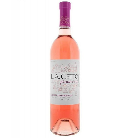 Pack de 4 Vino Rosado L.A. Cetto Primavera Cabernet Sauvignon 750 ml
