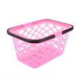 thumbnail image 3 of Canasta Prichos Kimbo Diseño de Orificios con Asas 1 Pieza Rosa, 3 of 4