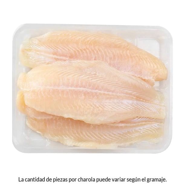 Filete Basa Oriental Blanco por kg peso aprox por charola 800 a 900 g