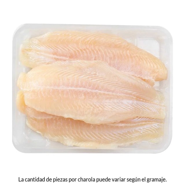 Filete basa oriental blanco por kg peso aprox por charola 800 a 900 g