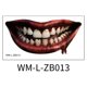 thumbnail image 1 of Maquillaje de Broma de Halloween (2023), Pegatinas Temporales de Payaso de Terror para La Boca, Kit Temporal Extraíble y Realista, Accesorios de Maquillaje de Halloween., 1 of 3