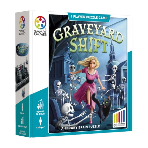 Juego De Lógica Graveyard Shift Cambio De Cementerio Smart Games