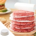thumbnail image 1 of Hamburguesas de Carne Espesas con Papel Separador de Aceite, Papel Separador de Aceite Antiadherente, Almohadilla para Hamburguesas de Carne y Papel Separador de Carne, 1 of 6