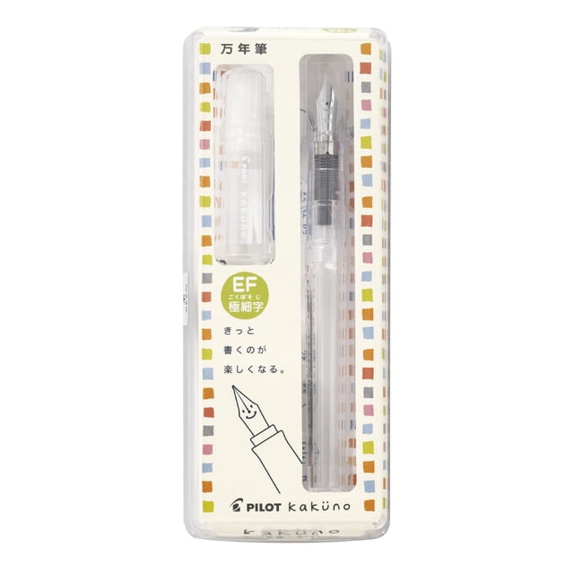 Pluma estilográfica PILOT Kakuno transparente 32 g