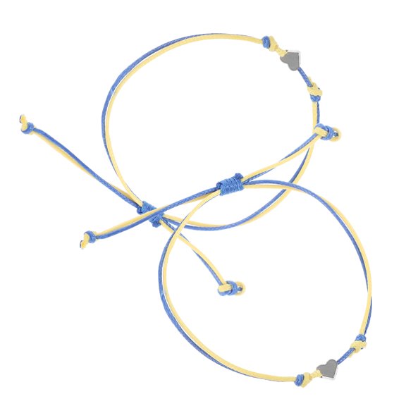 FOMIYES 2Ud Brazaletes Con Charm Para Mujer Ajustable Color Multi
