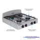 thumbnail image 4 of Estufa Parrilla de Gas Garell PM4Q-IG 4 quemadores Gris de Acero Inoxidable, 4 of 7