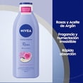 thumbnail image 3 of Crema corporal NIVEA humectante senses rosas y aceite de argán 400 ml, 3 of 5