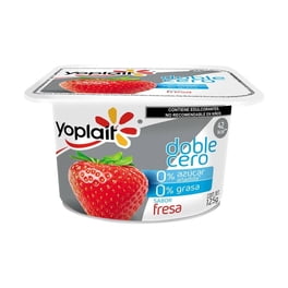 Yoghurt Yoplait Doble Cero con fresa 125 g
