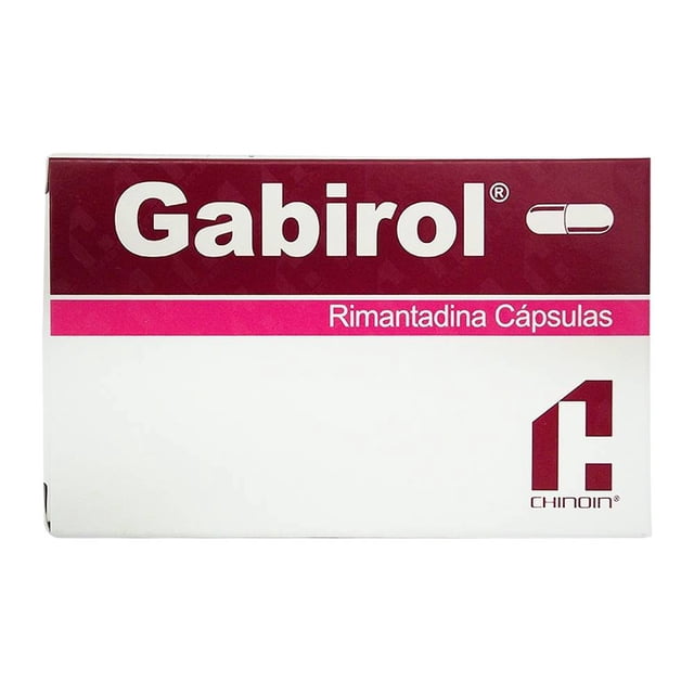 Rimantadina Gabirol 100 mg 14 cápsulas