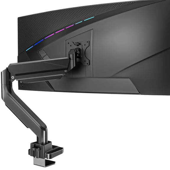 Soporte de escritorio con resorte de gas WALI para monitor Ultrawide de 35 pulgadas